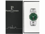 Pierre Lannier | Homme | Quartz | Acier Inoxydable | Vert | 40mm | 246G171_