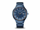 Bering | Homme | Solar | Acier Inoxydable | Bleu | 42mm | 14442-797_