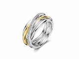 Ti Sento | Bague | Argent Bicolore | Oxyde De Zirconium | 12318ZY_