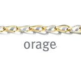 Orage | Bracelet | Bicolore | Oxyde de Zirconium | AT062_