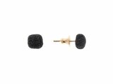 Pesavento | Boucles D'Oreilles | Argent Rosé | Polvere Black | WPLVO608_