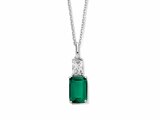 Naiomy Silver | Collier | Argent | Oxyde de Zirconium | Vert | N4Q52_