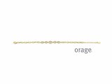 Orage | Bracelet | Plaqué Or | Oxyde de Zirconium | BA017_