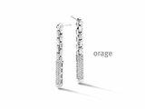 Orage | Boucles d'Oreilles | Argent | Oxyde de Zirconium | BA020_