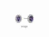 Orage | Boucles d'Oreilles | Argent | Oxyde de Zirconium | BA067_