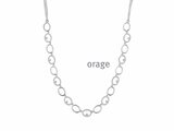 Orage | Collier | Argent | Oxyde de Zirconium | BA088_