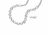 Orage | Collier | Argent | Oxyde de Zirconium | BA088_