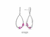 Orage | Boucles d'Oreilles | Argent | Oxyde de Zirconium | BA036_