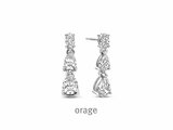 Orage | Boucles d'Oreilles | Argent | Oxyde de Zirconium | BA064_