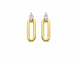 Naiomy Silver | Boucles d'Oreilles | Plaqué Or | Oxyde de Zirconium | N4W59_