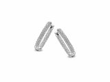 Naiomy Silver | Boucles d'Oreilles | Créoles | Argent | Oxyde de Zirconium | N4P58_