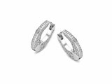 Naiomy Silver | Boucles d'Oreilles | Créoles | Argent | Oxydse de Ziconium | N4P67_