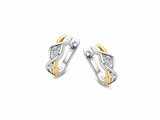 Naiomy Silver | Boucles d'Oreilles | Argent | Bicolore | Oxyde de Zirconium | N4U59_