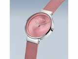 Bering | Femme | Coffret Montre & Bijou | Soutenir le Cancer du Sein | 19031-989GWP_