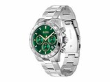 Hugo / Boss | Homme | Quartz | Chrono | Acier Inoxydable | Vert | 43mm | 1514217_