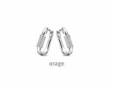 Orage | Boucles d'Oreilles | Argent | Oxyde de Zirconium | BA029_