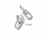 Orage | Boucles d'Oreilles | Argent Oxyde de Zirconium | BA033_