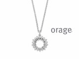 Orage | Collier | Argent | Oxyde de Zirconium | BA070_