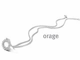 Orage | Collier | Argent | Oxyde de Zirconium | BA070_