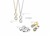 Orage | Collier | Plaqué Or | Oxyde de Zirconium | BA082_