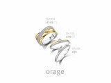 Orage | Bague | Argent | Bicolore | Oxyde de Zirconium | BA105_