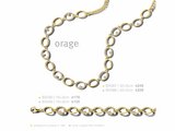 Orage | Collier | Plaqué Or | Oxyde de Zirconium | BA087_