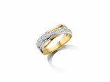 Loumya Gold "Or" | Bague | Or Jaune | Bicolore | Diamants 0.52ct | R48565-1_