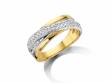 Loumya Gold "Or" | Bague | Or Jaune | Bicolore | Diamants 0.52ct | R48565-1_