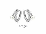 Orage | Boucles d'Oreilles | Argent | Perle de Culture Eau Douce | 14mm | BA056_