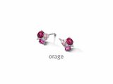 Orage | Boucles d'Oreilles | Argent | Oxyde de Zirconium | BA039_