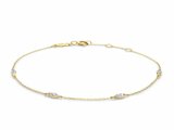 Loumya Gold "Or" | Bracelet | Or Jaune | Oxyde de Zirconium | AA0027C_