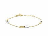 Loumya Gold "Or" | Bracelet | Or Jaune | Bicolore | AA0029L_