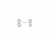 Loumya Gold "Or" | Boucles d'Oreilles | Or Blanc | Diamants 0.05ct | AE0082X_