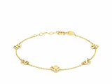 Loumya Gold "Or" | Bracelet | Or Jaune | Trèfle | 16+2cm | AA0021B_