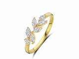 Loumya Gold "Or" | Bague | Or Jaune | Oxyde de Zirconium | AR0083C_