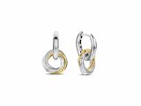 Ti Sento | Boucles d'Oreilles | Argent Bicolore | Oxyde de Zirconium | 7976ZY_