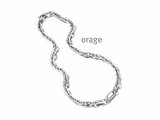 Orage | Collier | Argent | Oxyde de Zirconium | BA027_