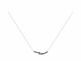 Loumya Silver | Collier | Argent | Oxyde de Zirconium | Noir | 70700374_