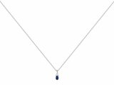 Loumya Silver | Collier | Argent | Oxyde de Zirconium | Spinelle Synthétique Bleu 70700807_