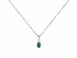 Loumya Silver | Collier | Argent | Oxyde de Zirconium | Spinelle Synthétique Vert |70700808_