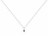 Loumya Silver | Collier | Argent | Oxyde de Zirconium | Spinelle Synthétique Vert |70700808_