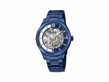 Festina | Homme | Automatique | Squelette | Acier Inoxydable Bleu | ø42.8mm|F20631/1_