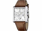 Festina | Homme | Quartz | Chrono | Cuir Marron | 37x12.5mm | F20636/1_