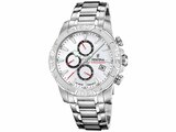 Festina | Homme | Quartz | Chrono | Acier Inoxydable | ø45mm | Argenté | F20704/1_