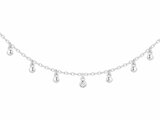 La Garçonne Diamant | Collier | Argent | Diamant 0.015ct | 207000010_