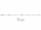 Orage Kids | Bracelet | Argent | Nacre | Papillons | K2929_