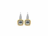 Ti Sento | Boucles d'Oreilles | Argent Bicolore | Oxyde de Zirconium | 7969BL_