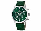 Festina | Homme | Quartz | Chrono | Cuir Vert | Vert | ø43.5mm | F20542/7_