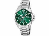 Lotus | Homme | Quartz | Acier Inoxydable | Multifonction | Vert | ø42mm | 18812/7_