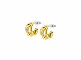 Lotus Style | Boucxles d'Oreilles | Acier Inoxydable | Doré | LS2423/4/2_